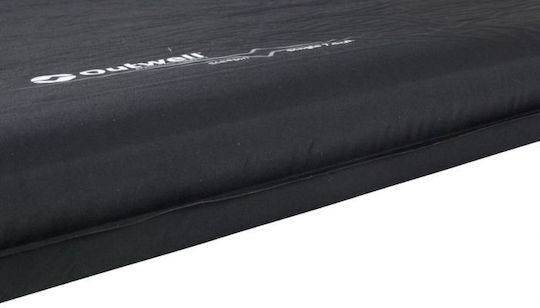 Outwell Sleepin Self-Inflating Double Camping Sleeping Mat 183x128cm Thickness 7.5cm Black