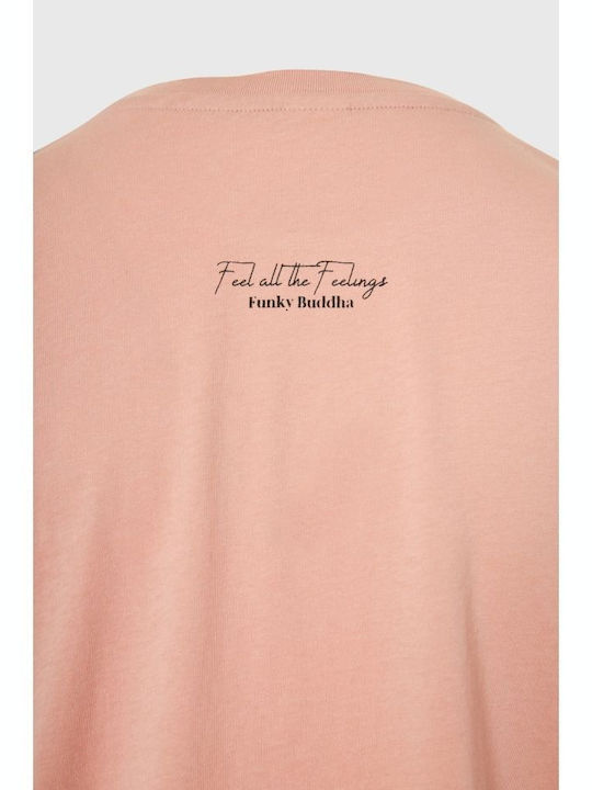 Funky Buddha Дамска Тениска Pink