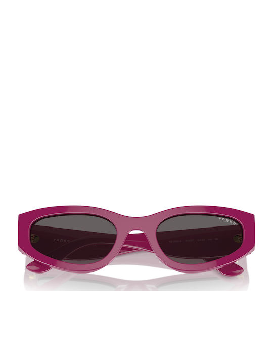 Vogue Feminini Ochelari de soare cu Roz Cadru și Gri Lentilă VO5585S 316087