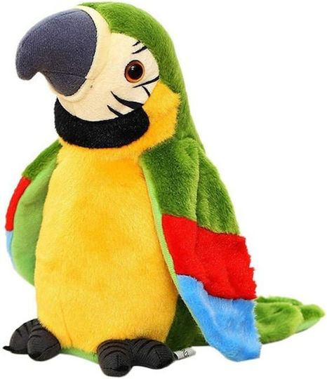 Plush Parrot that Talks and Imitates (Various Designs) 1pc
