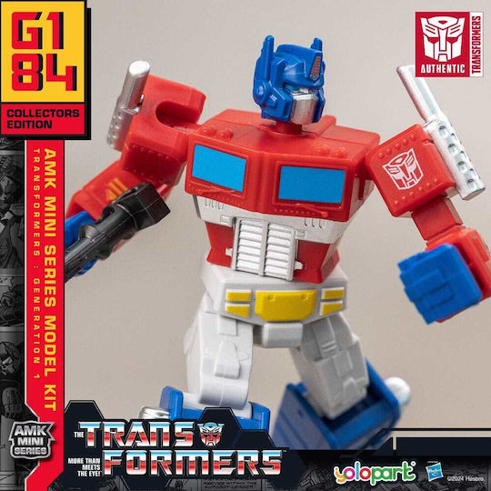 Yolopark Transformers Generation One Amk Mini Series Plastic Model Kit Optimus Prime 12 Cm