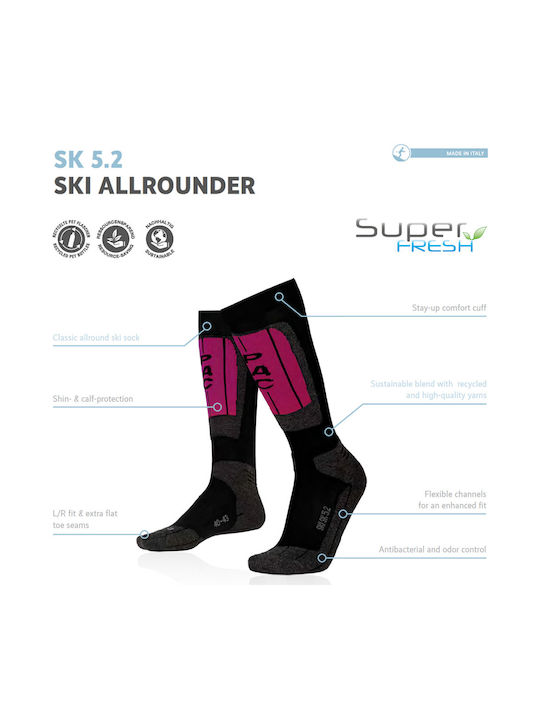 P.A.C. Ski- & Snowboardsocken Blau 2 Paare