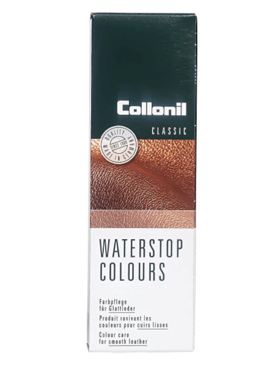 Collonil Waterstop Colours Κρέμα Παπουτσιών Αμυγδαλέλαιο 75 Ml Τζιν