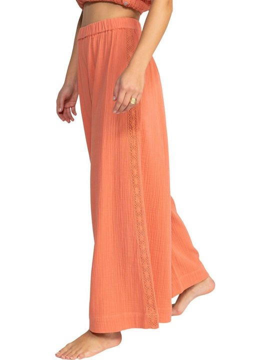 Golden Tropic Γυναικείο Υφασμάτινο Παντελόνι Apricot