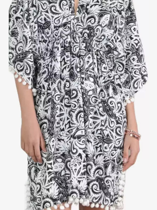Achilleas Accessories Γυναικείο Φόρεμα Παραλίας Πολύχρωμο