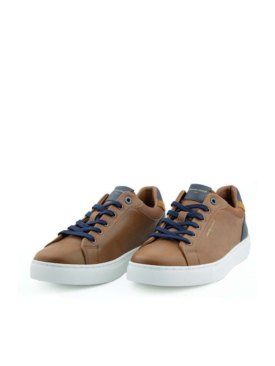 Renato Garini Herren Sneakers Tan / Navy