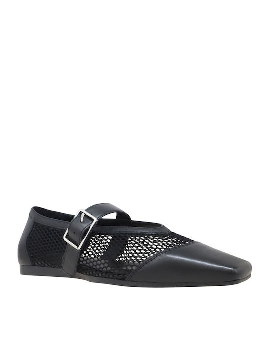 Vagabond Wioletta Women's Ballerina Shoes In Black Color