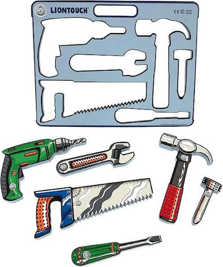 Liontouch Tool Set Electric Drill Hammer Saw Screwdriver Wrench Nail