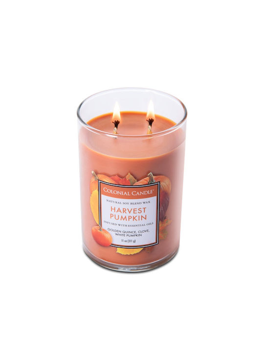 Scented Candle with Scent Pumpkin Orange 311gr 1pcs