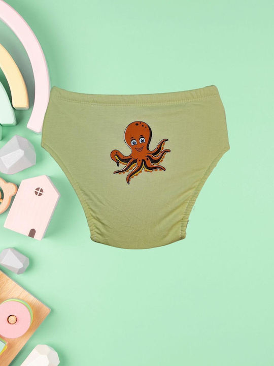 Poopes Παιδικό Εσώρουχο Πάνα Κίτρινο