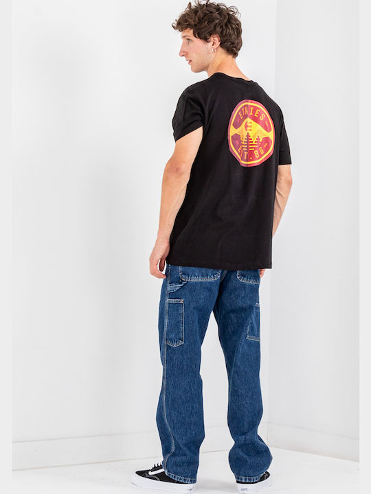 T-shirt Μαύρο