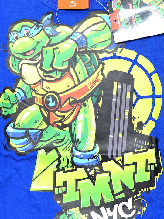 Kids' Shirt Short Sleeve Blue