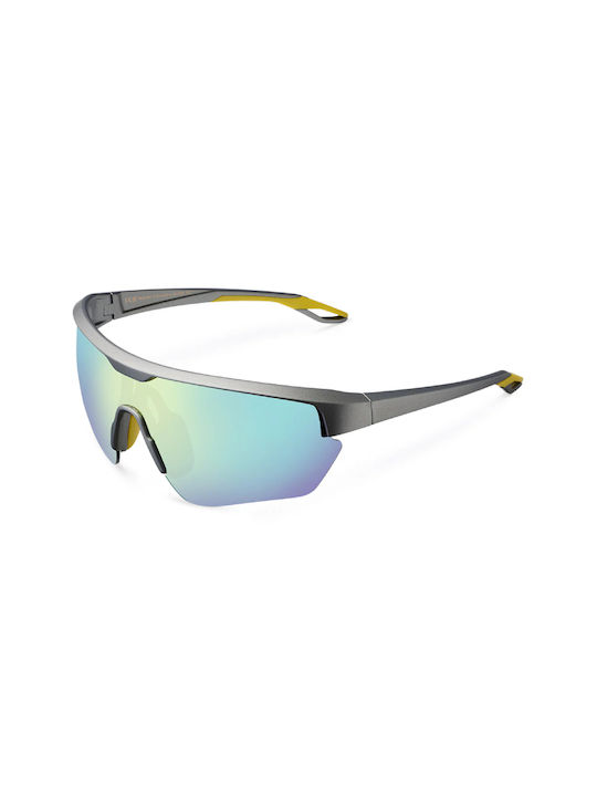 Meller Sunglasses with Black Plastic Frame and Multicolour Polarized Mirror Lens LL-SILVERSIL