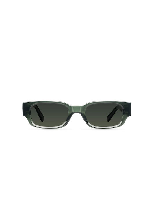 Meller Sunglasses with Green Plastic Frame and Green Polarized Lens SURA-FOGOLI