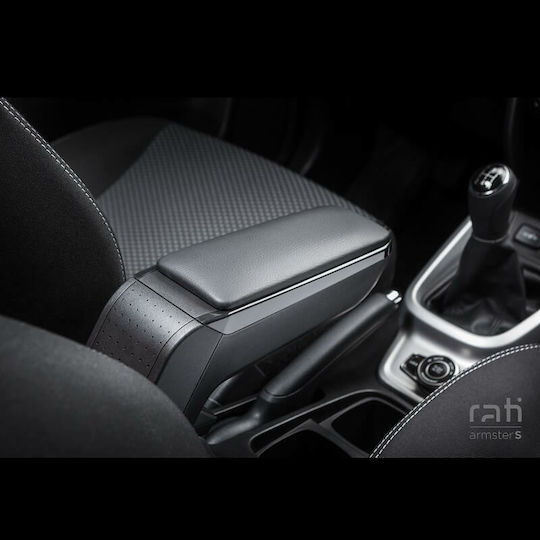 Rati Armster S Car PU Armrest for Opel Mokka / Mokka X 2012-2020 Black