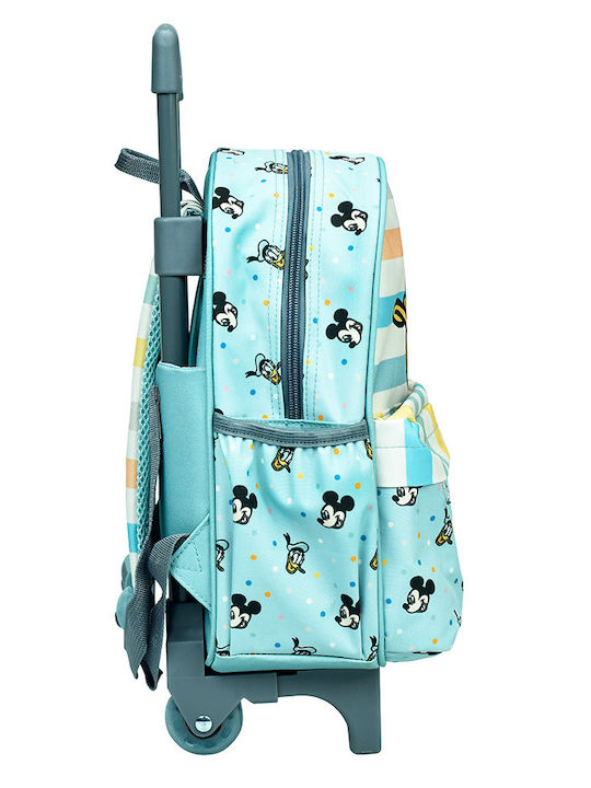 Gim Mickey & Friends Donald Ученическа Раница Куфар Детска Градина с Джоб за Бутилка Светлосиня 12 Литра 25 x 15 x 30 см 2025