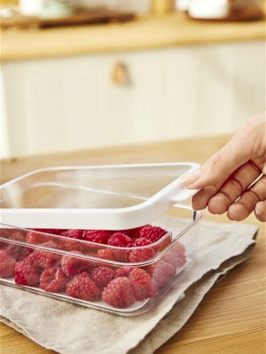 Rotho Babydesign Plastic Storage Box with Lid Transparent 18x13.6cm 1pcs