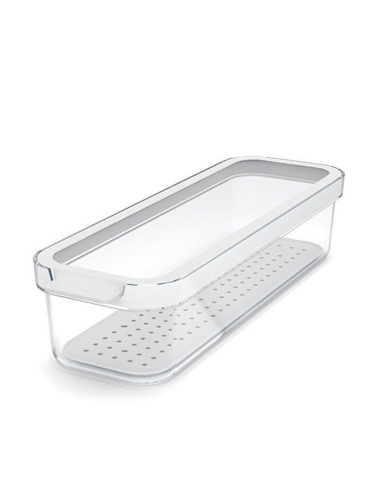 Rotho Babydesign Kunststoff Aufbewahrungsbox mit Deckel Transparent 27x9.2cm 1Stück