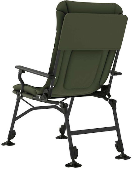 vidaXL Lounger-Armchair Beach Green 61x92x100cm