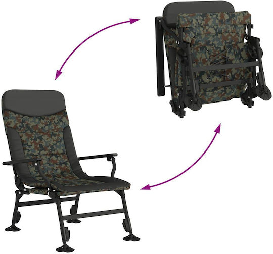vidaXL Καρέκλα Παραλίας 58x75x94εκ.
