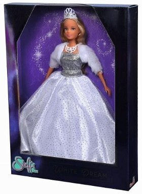 Simba Steffi White Dream In Ball Gown Puppe für 3+ Jahre alt+ Jahre 29cm.