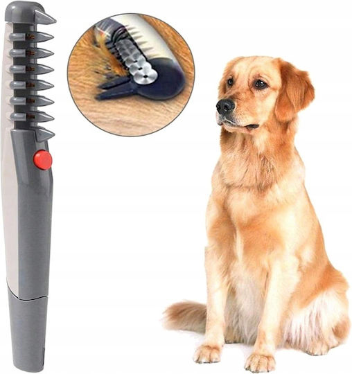 Elektrisch Kamm Hunde zur Fellpflege Grau
