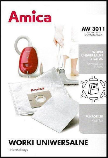 Amica Staubsaugerbeutel 5Stück Universal