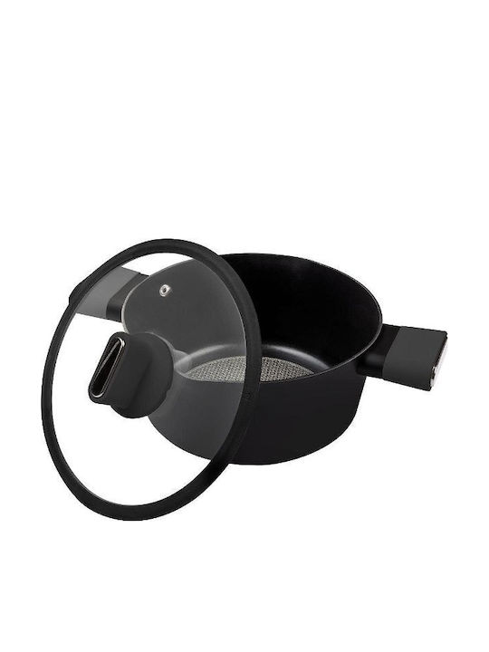 Lamart Deep Pot made of Aluminum 4.3lt / 24cm