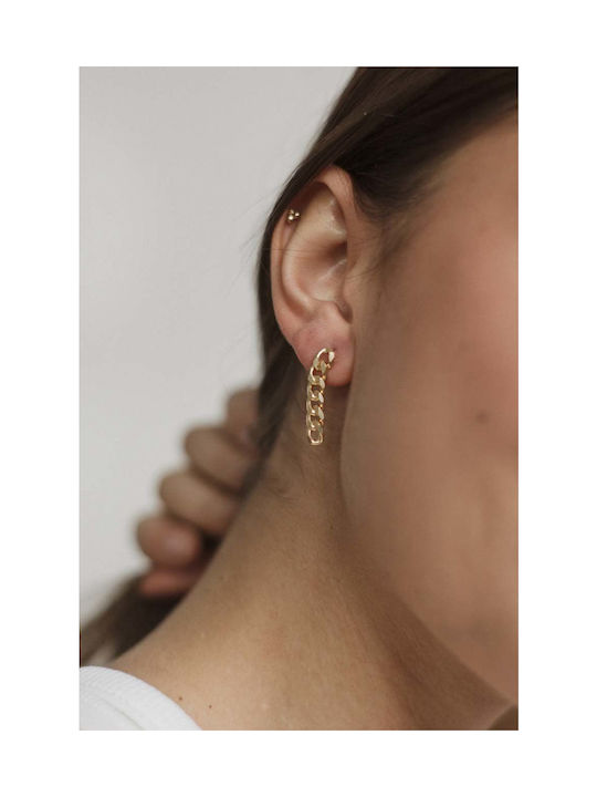 Ania Kruk Earrings made of Silver Gold Plated