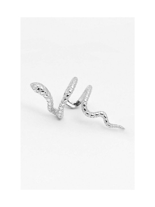 Ania Kruk Earrings Ear Cuff from Silver