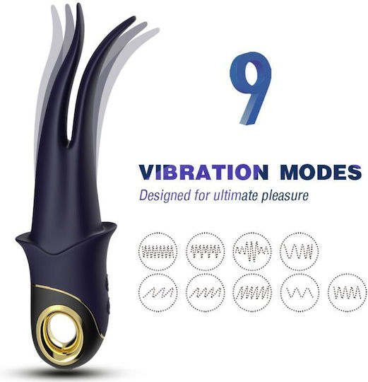 Armony Doppelter Vibrator 23.4cm Blau