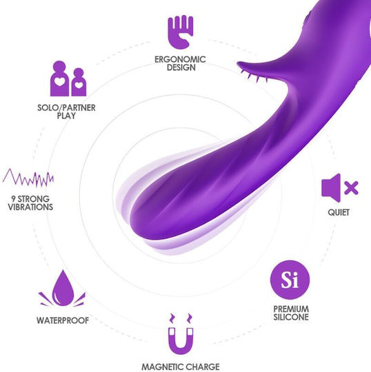 Armony Vibrator G-Spot 18cm Violet
