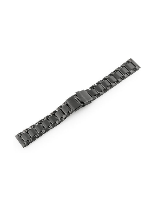 Pacific Metallic Bracelet Black 20mm