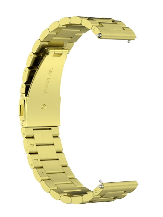 Μεταλλικό Μπρασελέ Χρυσό 41mm
