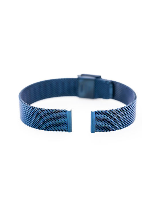 Pacific Metallic Bracelet Navy Blue 14mm