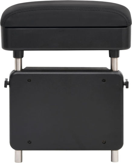 vidaXL Car Leather Armrest Universal Black