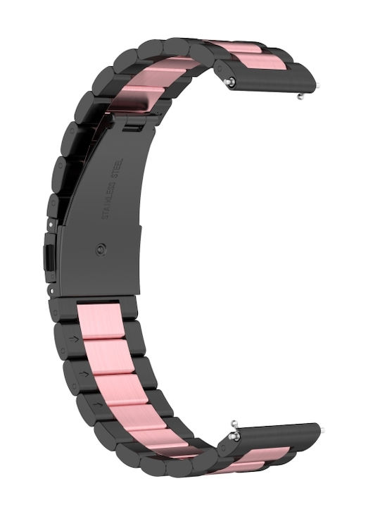 Μεταλλικό Μπρασελέ Ροζ 41mm