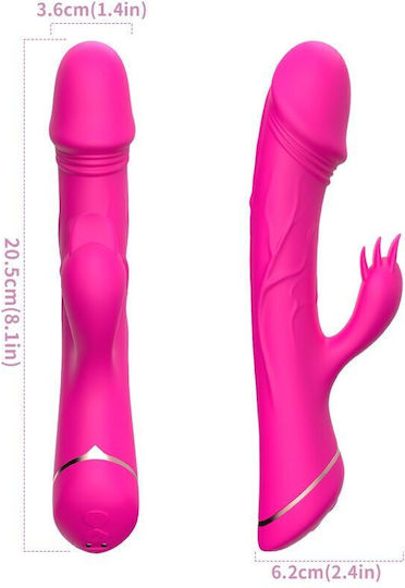 Armony Vibrator Iepurele cu Telecomandă Fuchsia
