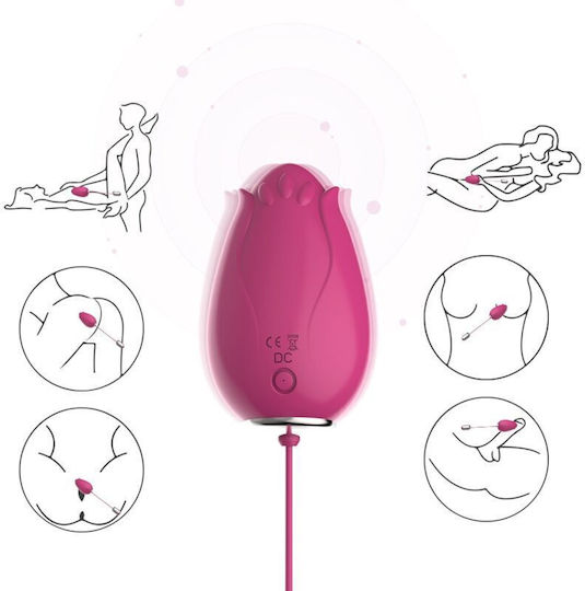Armony Vibrator Egg cu Telecomandă 7.3cm Fuchsia