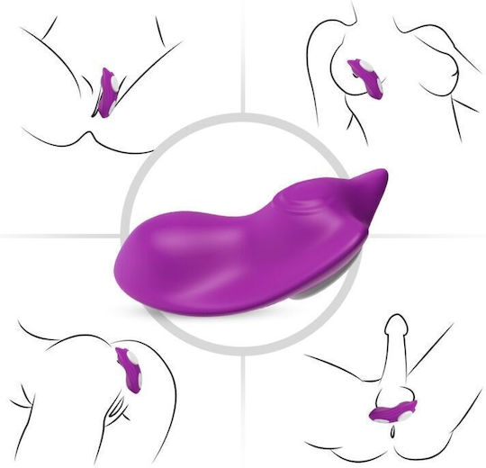 Armony Mini Vibrator Clitoral Cu Control De La Distanță 8.2cm Violet