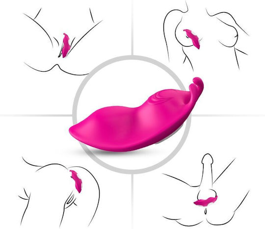 Armony Mini Vibrator Clitoral cu Telecomandă 10.2cm Fucsia