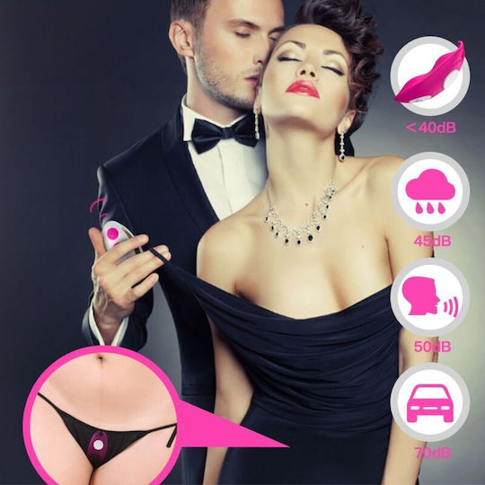 Armony Mini Vibrator Clitoral cu Telecomandă 10.2cm Fucsia