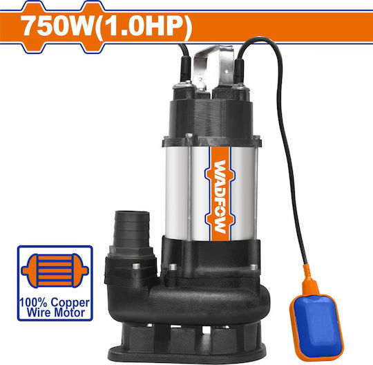 Wadfow Αντλία Ακαθάρτων / Λυμάτων 1hp WWPWA03