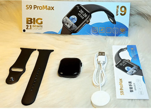 S9 Pro Max Smartwatch με Παλμογράφο (Μπλε)