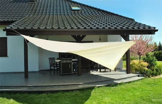 Dreieck Sonnensegel Ecru 3x3x2m 180gr/m²