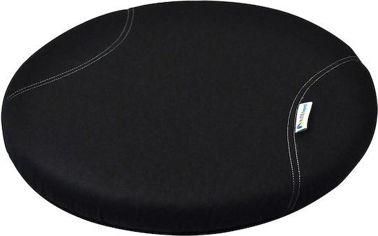 Kine Travel Car Pillow Car Seat Cushion Rotating & Lumbar Support 40x5cm in Black Color 169843