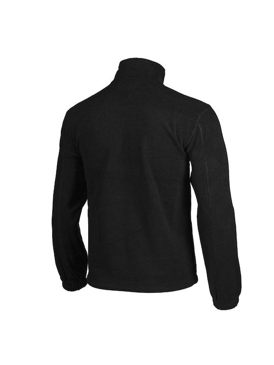Woodland Fleece Strickjacke Schwarz Woodland Fleece Strickjacke Schwarz