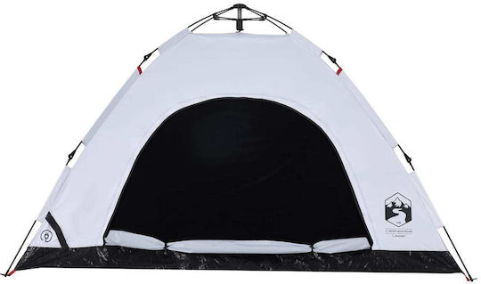 vidaXL Campingzelt Igloo Weiße Für 4 Personen