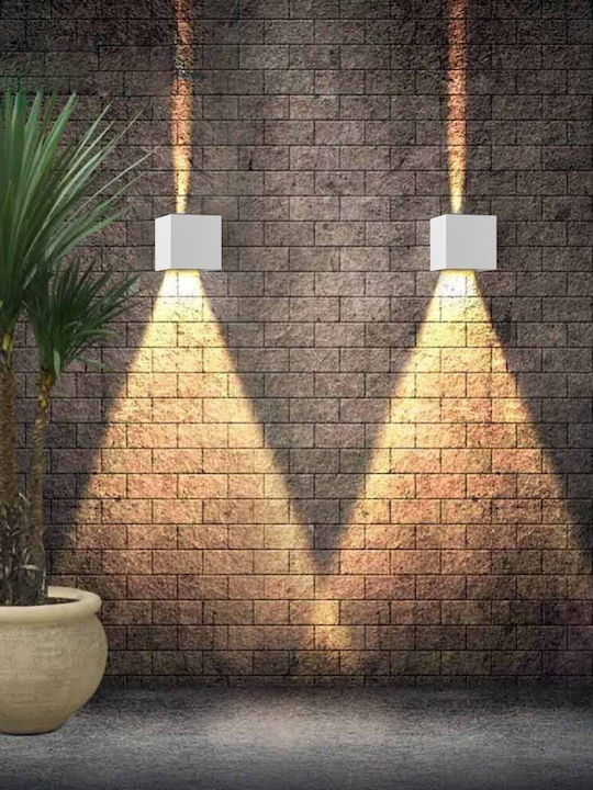 Vivalux Stark Wasserdicht Wandmontiertes Außenbeleuchtung LED 6W 10x10x10cm Vivalux Stark Wasserdicht Wandmontiertes Außenbeleuchtung LED 6W 10x10x10cm