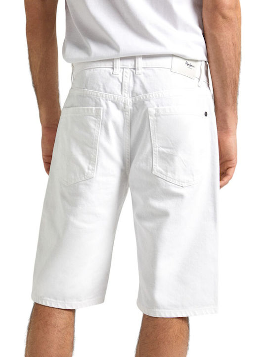 Pepe Jeans Herrenshorts Jeans White